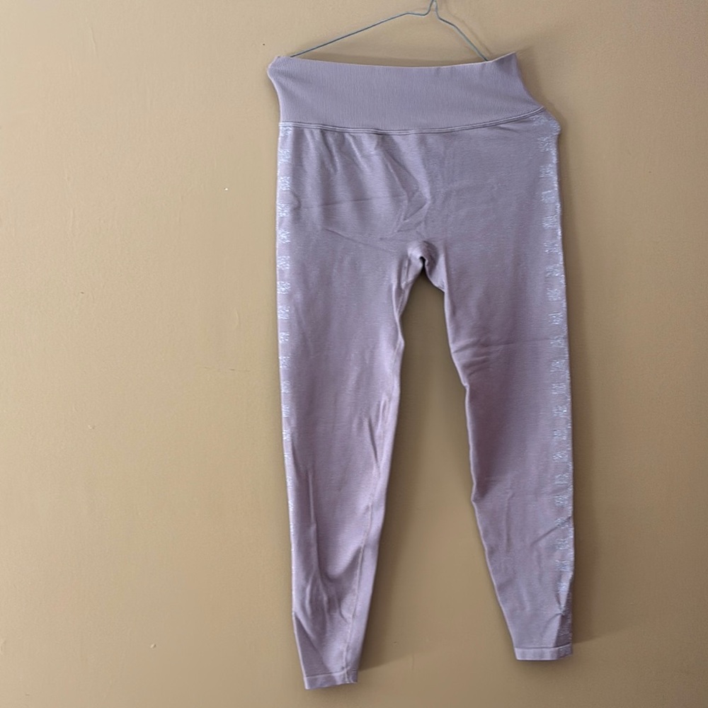 Leggings with Tapered Design and Elastic Waistband